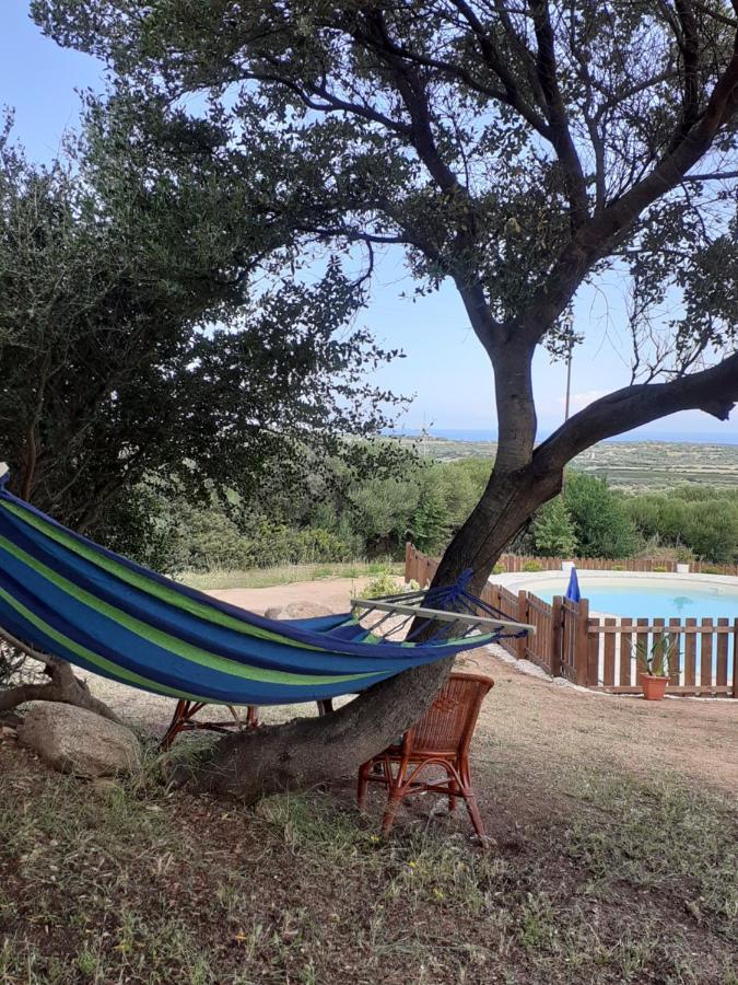 Agriturismo Gli Olivastri Appartamento Raggio Di Sole , Con Piscina E Vista Mare ,Climatizzatore,Wifi Aglientu Exterior foto